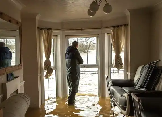 water damage restoration service Haysville